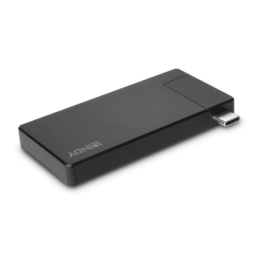 Hub USB LINDY 43336 Preto Hub USB LINDY 43336 Preto