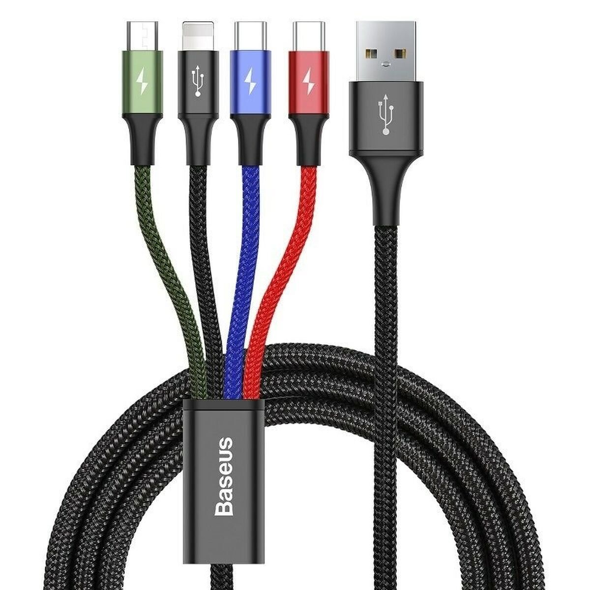 Cable USB a Micro USB, USB-C y Lightning CA1T4-B01