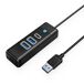 Hub USB PWC2U-U3-015-BK-EP Hub USB PWC2U-U3-015-BK-EP Negro