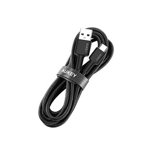 Cabo USB A para USB C Aukey CB-CA2 OEM Preto 2 m