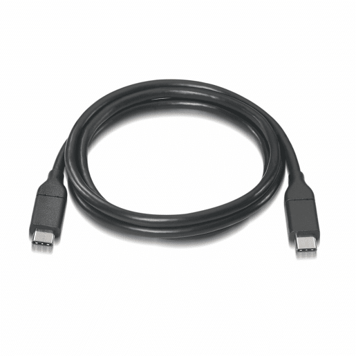 Cabo USB-C 3.1 Aisens A107-0061 Preto 1 m Cabo USB-C 3.1 Aisens A107-0061 Preto 1 m