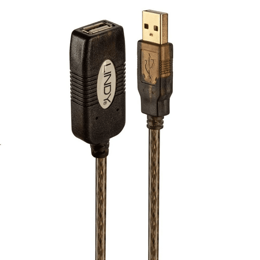 Cabo USB LINDY 42631 20 m Preto Cabo USB LINDY 42631 20 m Preto
