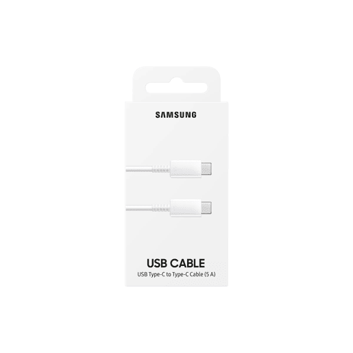 Cabo USB-C Samsung EP-DN975BWE Branco 1 m Cabo USB-C Samsung EP-DN975BWE Branco 1 m