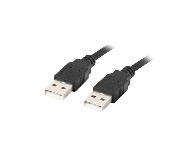 Cable usb lanberg ca-usba-20cu-0010-bk negro 1 m