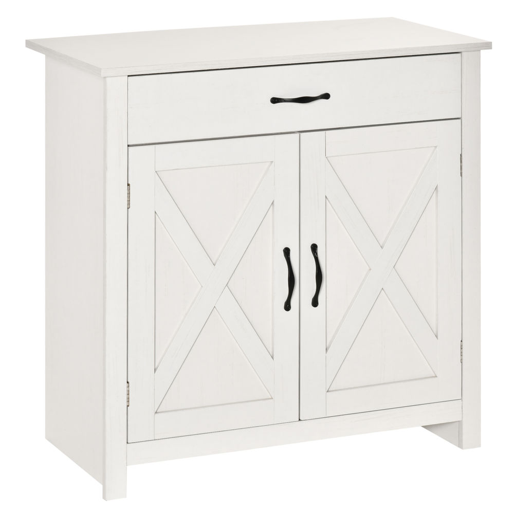 Aparador de Cocina MDF, Melamina de Madera HOMCOM, hogar - cocina