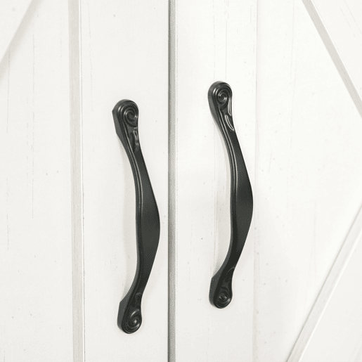 HOMCOM Aparador de Cozinha com 1 Gaveta e Prateleira Interior Ajustável Móvel Auxiliar Decorativo para Sala de Jantar Sala de Estar 80x39,7x80 cm Branco