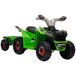 Quad Eléctrico Infantil PP, Metal HOMCOM Quad Eléctrico Infantil PP, Metal HOMCOM Verde