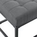 Banco Salta tapizado tela / metal 120x38 Banco Salta tapizado tela / metal 120x38 Gris