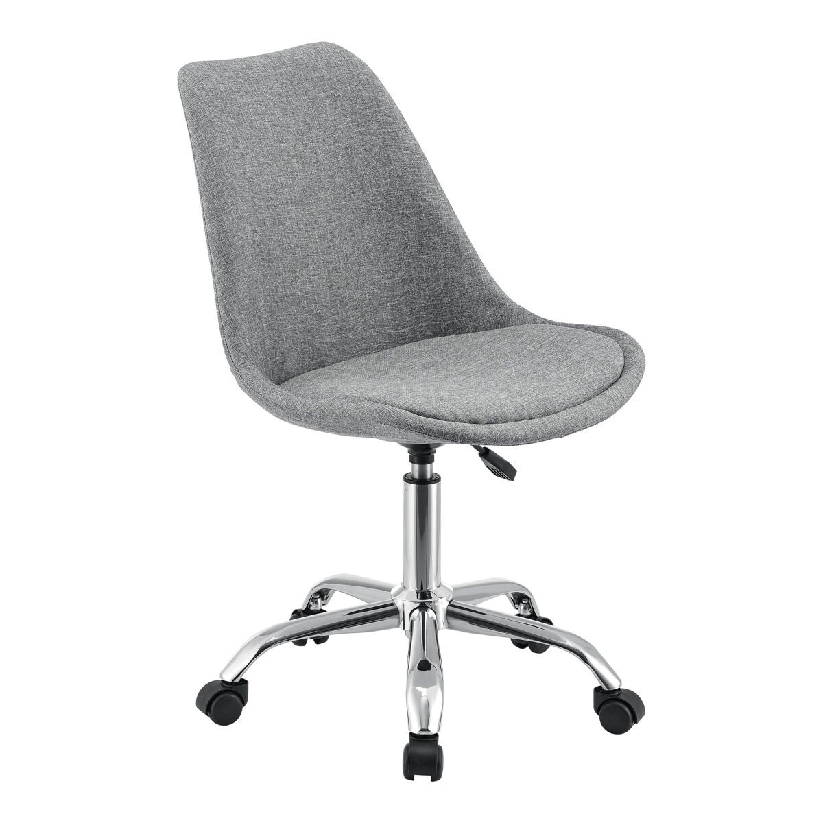 Silla Giratoria de Oficina Atherton con  5 ruedas tapizado