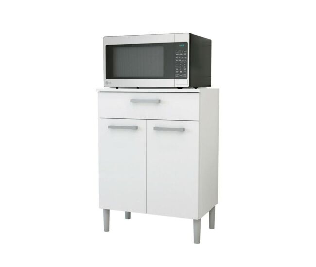 Armario misha 2 puertas + 1 cajón blanco 83,5x60,8x38,8 cm