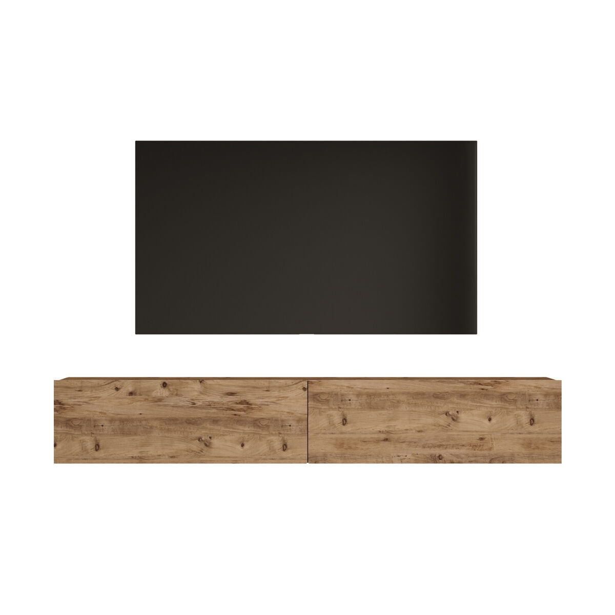 Mueble elegante tv futura - venprodin -  180 cm pino