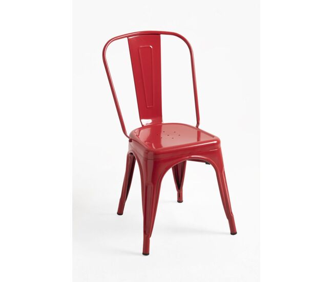 Pack 4 sillas torix - rojo