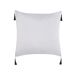 Beliani Cojín decorativo LIRIOPE 45x45 Beliani Cojín decorativo LIRIOPE 45x45 Blanco/ Negro