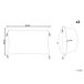 Beliani Cojín decorativo LIRIOPE 30x50 Beliani Cojín decorativo LIRIOPE 30x50 Blanco/ Negro