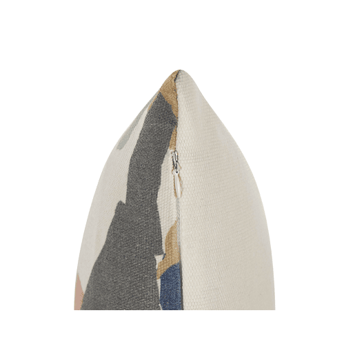 Conjunto de 2 almofadas decorativas FOTHERGILLA 45 x 45 cm Multicolor Padrão abstracto