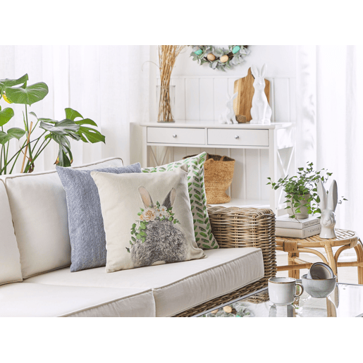 Beliani Almofada decorativa FATSIA