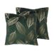 Beliani Cojín decorativo FREESIA 45x45 Beliani Cojín decorativo FREESIA 45x45 Azul/ Verde