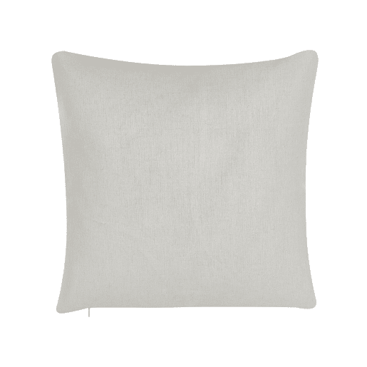 Conjunto de 2 almofadas decorativas GOMPHRENA 45 x 45 cm Creme claro Padrão de plantas