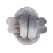 Beliani Cojín decorativo MALNI 20x20 Beliani Cojín decorativo MALNI 20x20 Gris