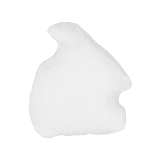 Conjunto de 2 almofadas decorativas KOLKATA Algodão 42 x 48 cm Branco Esquilo