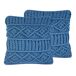 Beliani Cojín decorativo KARATAS Beliani Cojín decorativo KARATAS Azul