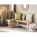 Beliani Cojín decorativo FILIX Beliani Cojín decorativo FILIX Verde