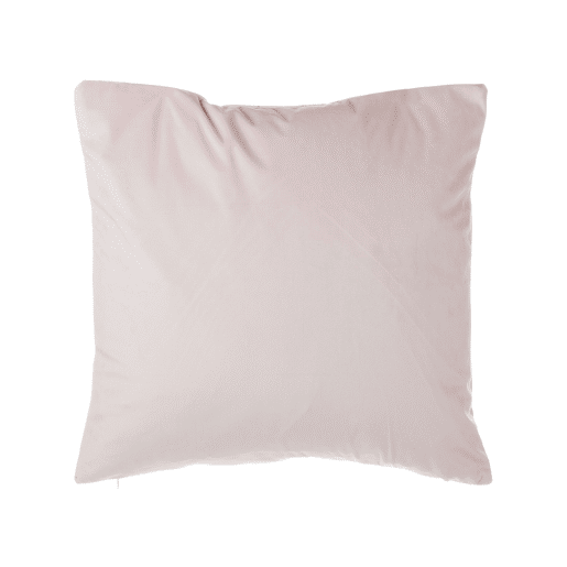 Conjunto de 2 almofadas decorativas FREESIA Veludo 45 x 45 cm Rosa Padrão de plantas