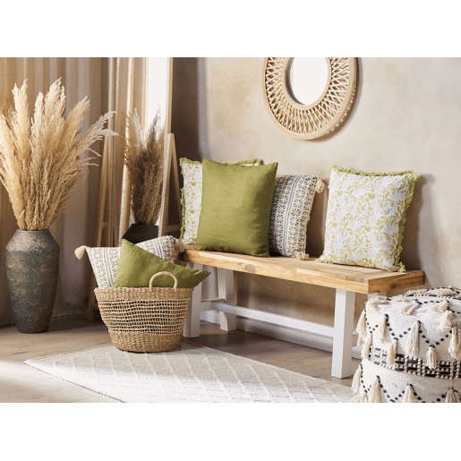 Beliani Almofada decorativa FILIX