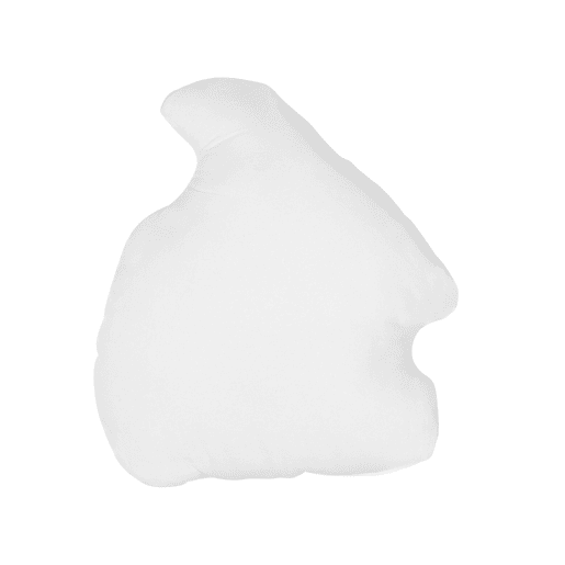 Almofada decorativa KOLKATA Algodão 42 x 48 cm Branco Esquilo