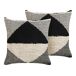 Beliani Cojín decorativo KHORA Beliani Cojín decorativo KHORA Negro