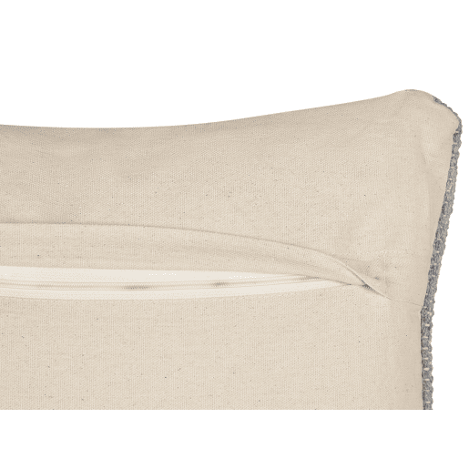 Conjunto de 2 almofadas decorativas INULA Algodão 30 x 50 cm Laranja Padrão geométrico