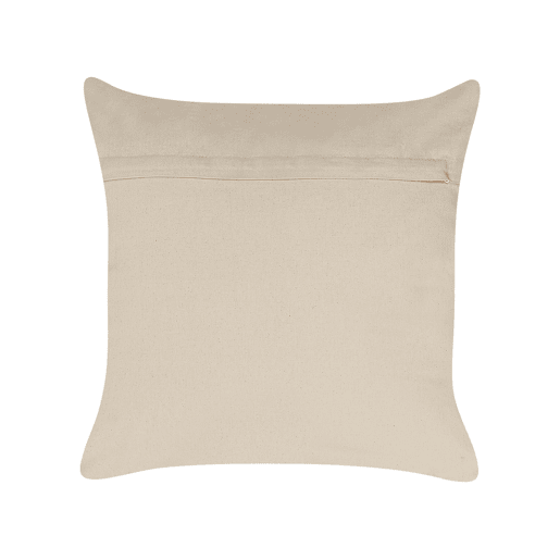 Conjunto de 2 almofadas decorativas OUJDA Algodão 50 x 50 cm Rosa-dourado Padrão geométrico