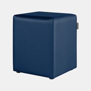 Puff Cube Leatherette Interior Blue Happers PACK 2 UNIDADES HAPPERS