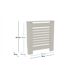 CUBRE RADIADOR LANCASTER CUBRE RADIADOR LANCASTER Blanco/ Gris