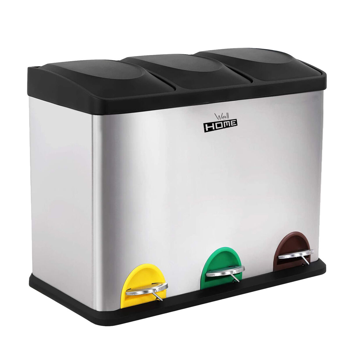 Cubo de reciclaje ecológico