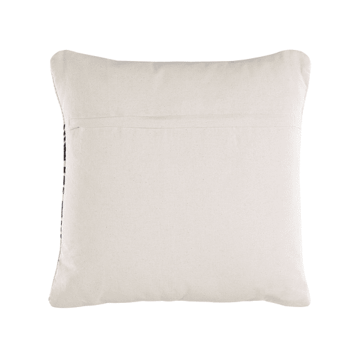 Conjunto de 2 almofadas decorativas KOTURE Algodão 45 x 45 cm PretoBranco Padrão geométrico