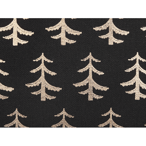 Conjunto de 2 almofadas decorativas LEROY Algodão 45 x 45 cm Preto Padrão natalicio