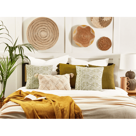 Beliani Almofada decorativa LARICS