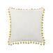 Beliani Cojín decorativo LYCROIS Beliani Cojín decorativo LYCROIS Blanco/ Beige