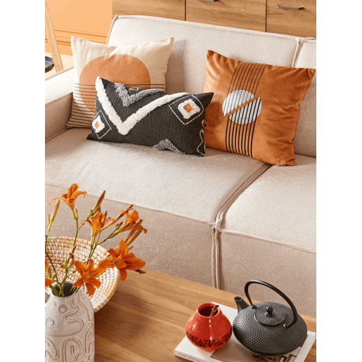 Beliani Almofada decorativa MOONFLOWER Beliani Almofada decorativa MOONFLOWER