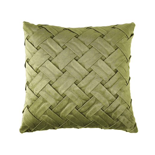 Conjunto de 2 almofadas decorativas NARCISSUS Veludo 43 x 43 cm Verde Padrão geométrico Conjunto de 2 almofadas decorativas NARCISSUS Veludo 43 x 43 cm Verde Padrão geométrico