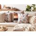Beliani Cojín decorativo MONTBRETIA Beliani Cojín decorativo MONTBRETIA Blanco/ Beige