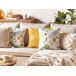 Beliani Cojín decorativo MULLEIN Beliani Cojín decorativo MULLEIN Blanco/ Beige