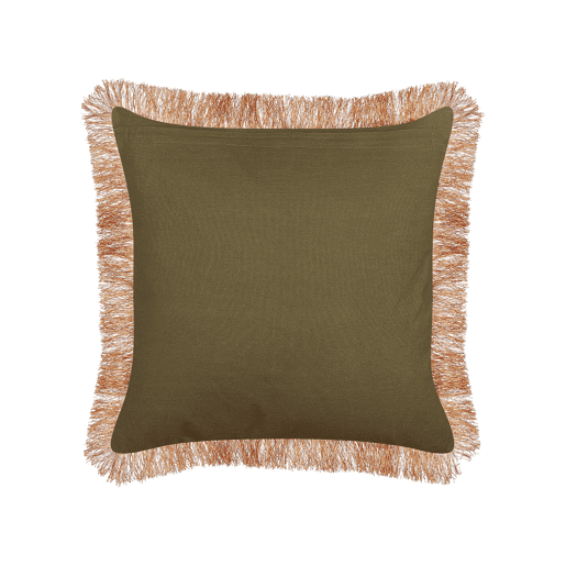 Conjunto de 2 almofadas decorativas MITELLA Veludo 45 x 45 cm Azul Padrão floral