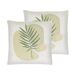 Beliani Cojín decorativo MICROSORUM Beliani Cojín decorativo MICROSORUM Verde