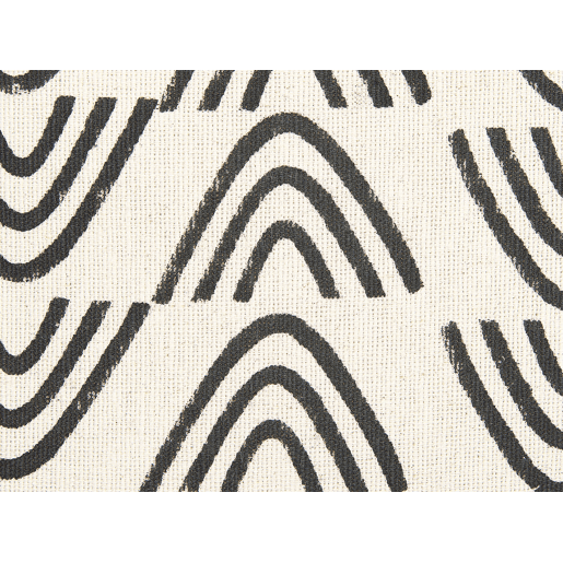 Almofada decorativa MAYS Algodão 45 x 45 cm Branco Padrão geométrico
