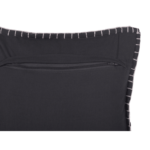 Conjunto de 2 almofadas decorativas MELUR 45 x 45 cm Cinzento Sólido