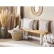 Beliani Cojín decorativo OMORIKA Beliani Cojín decorativo OMORIKA Beige
