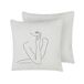 Beliani Cojín decorativo MEADOWFOAM Beliani Cojín decorativo MEADOWFOAM Blanco