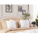 Beliani Cojín decorativo MEADOWFOAM Beliani Cojín decorativo MEADOWFOAM Blanco